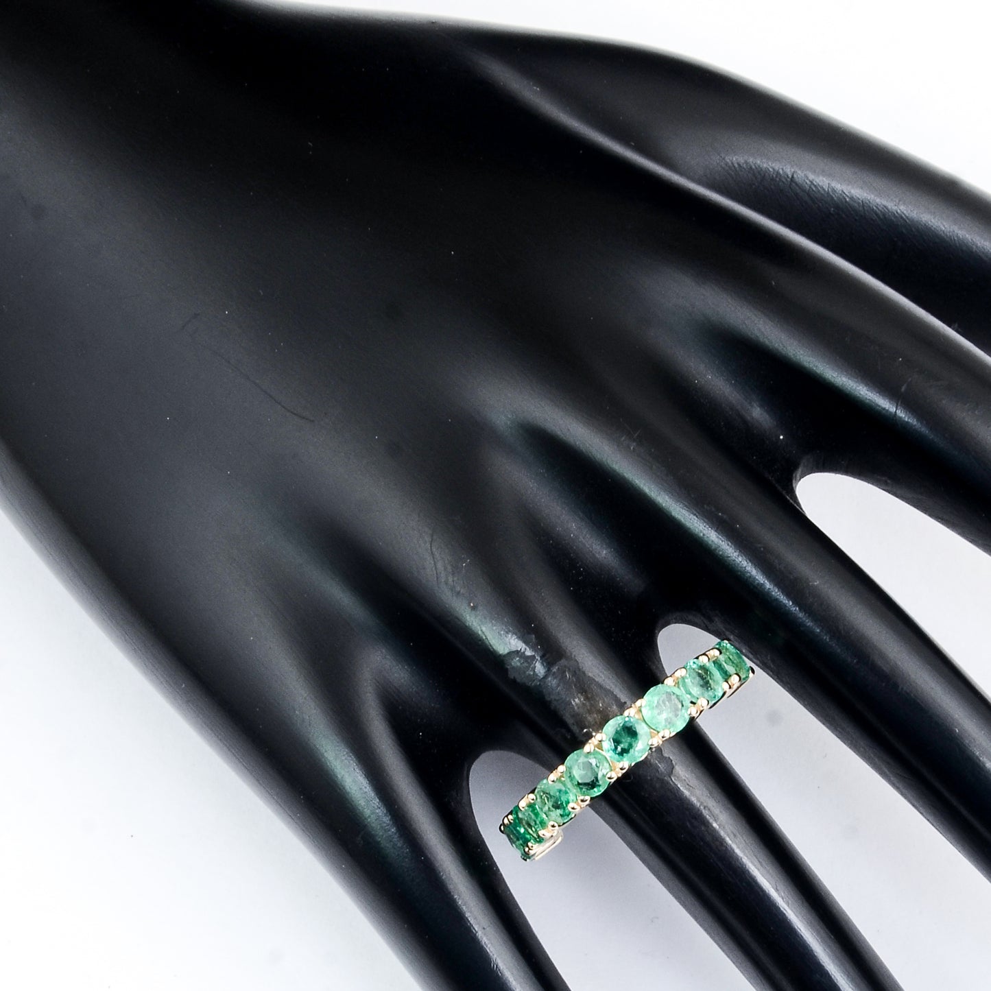 1.38 Carats Emerald 14K Gold Ring