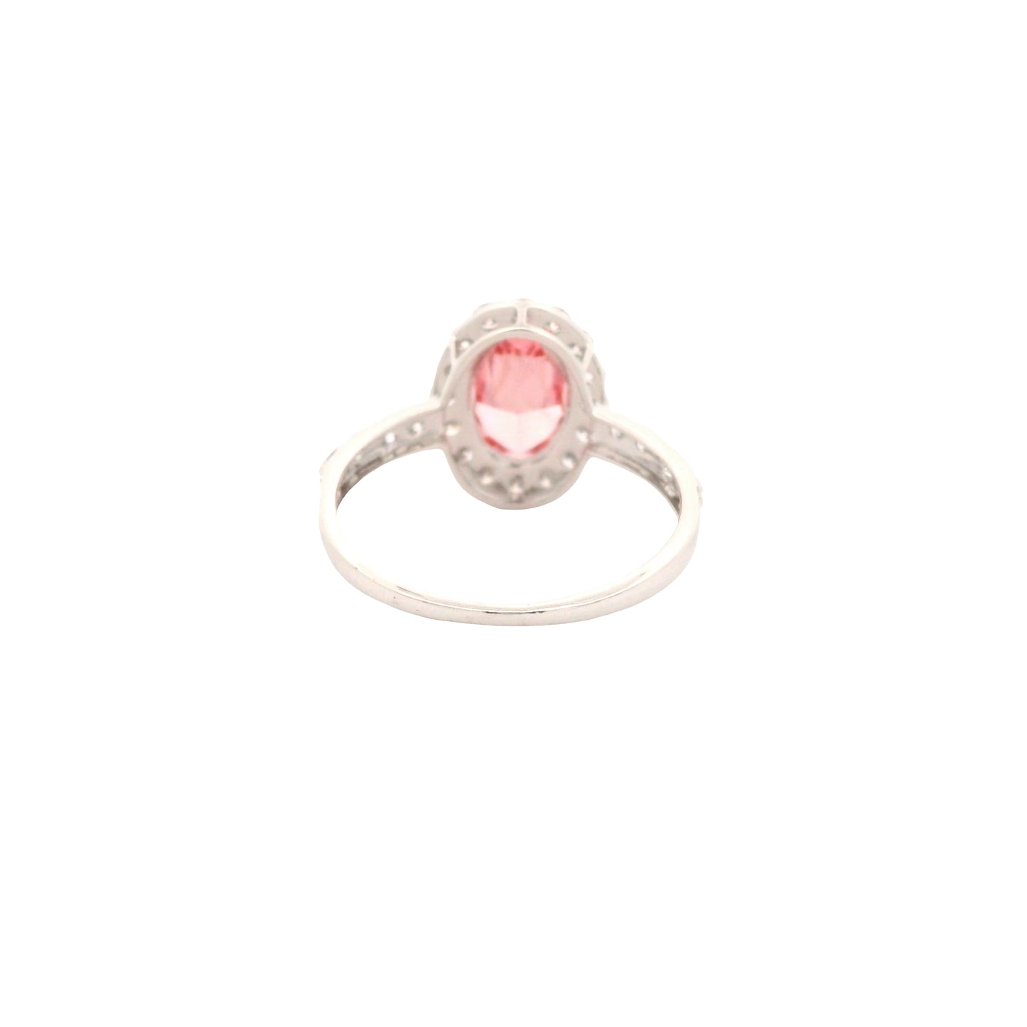 2.20 Carats Pink Lab Grown Diamond 14K Gold Ring