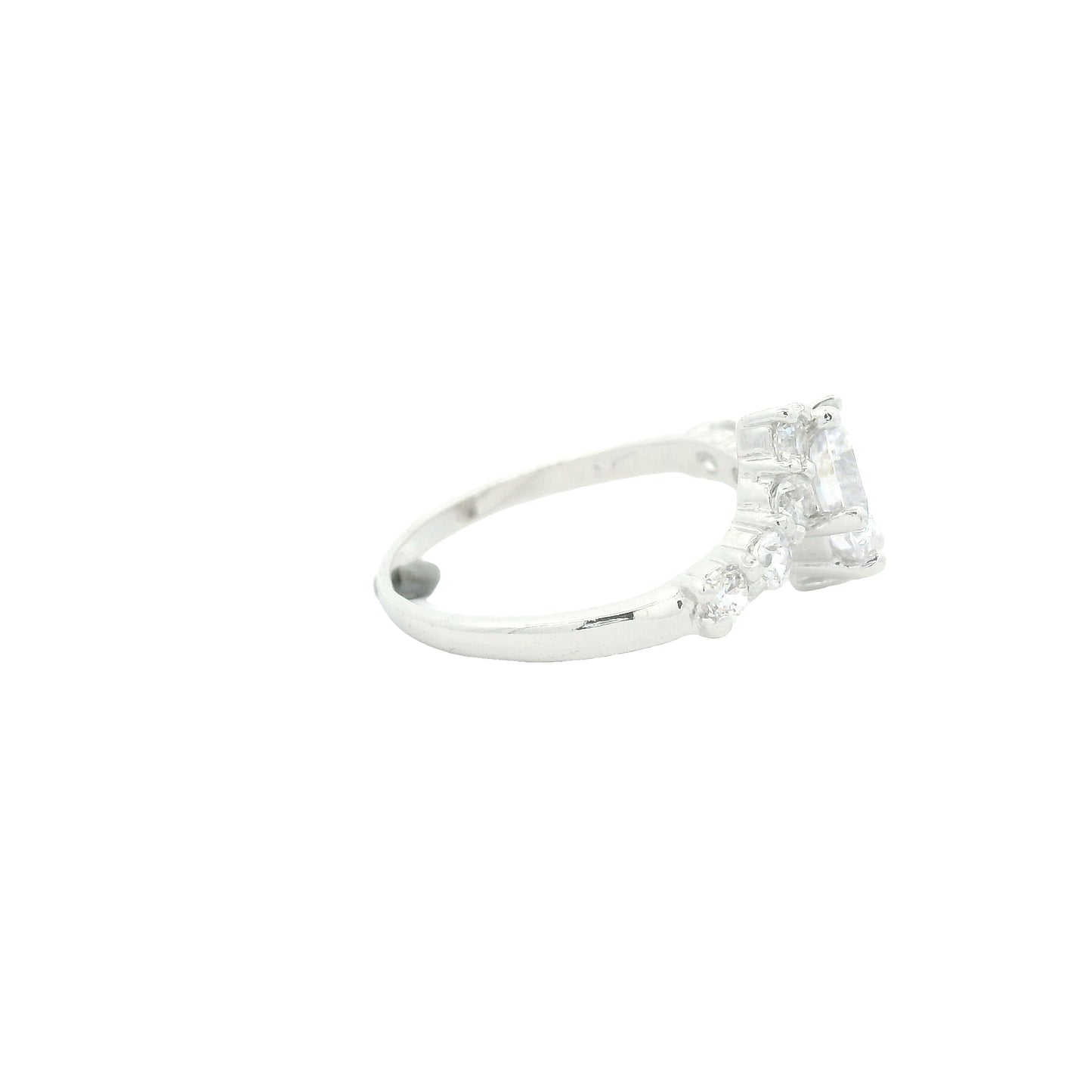 3.47 Ct Cubic Zirconia 925 Sterling Silver Ring
