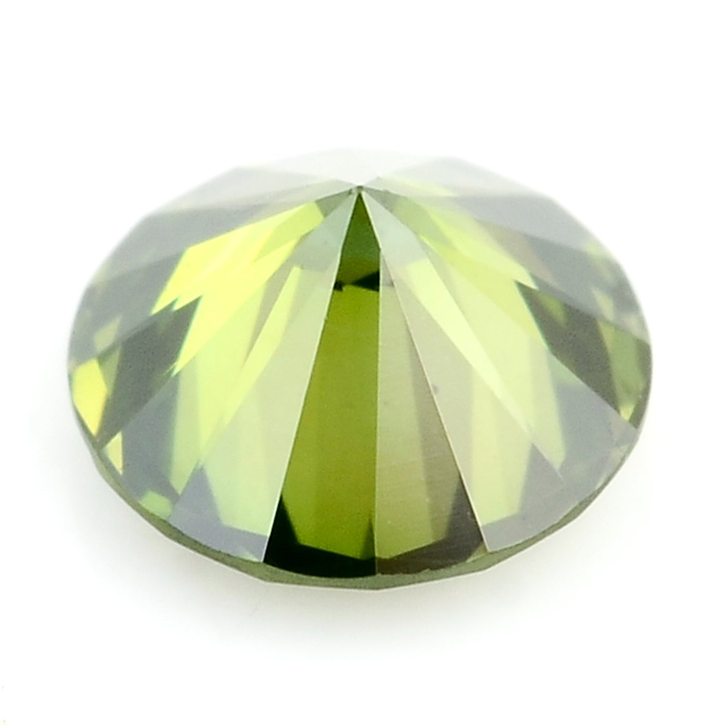 0.27 Green Diamond Round Loose Gemstone