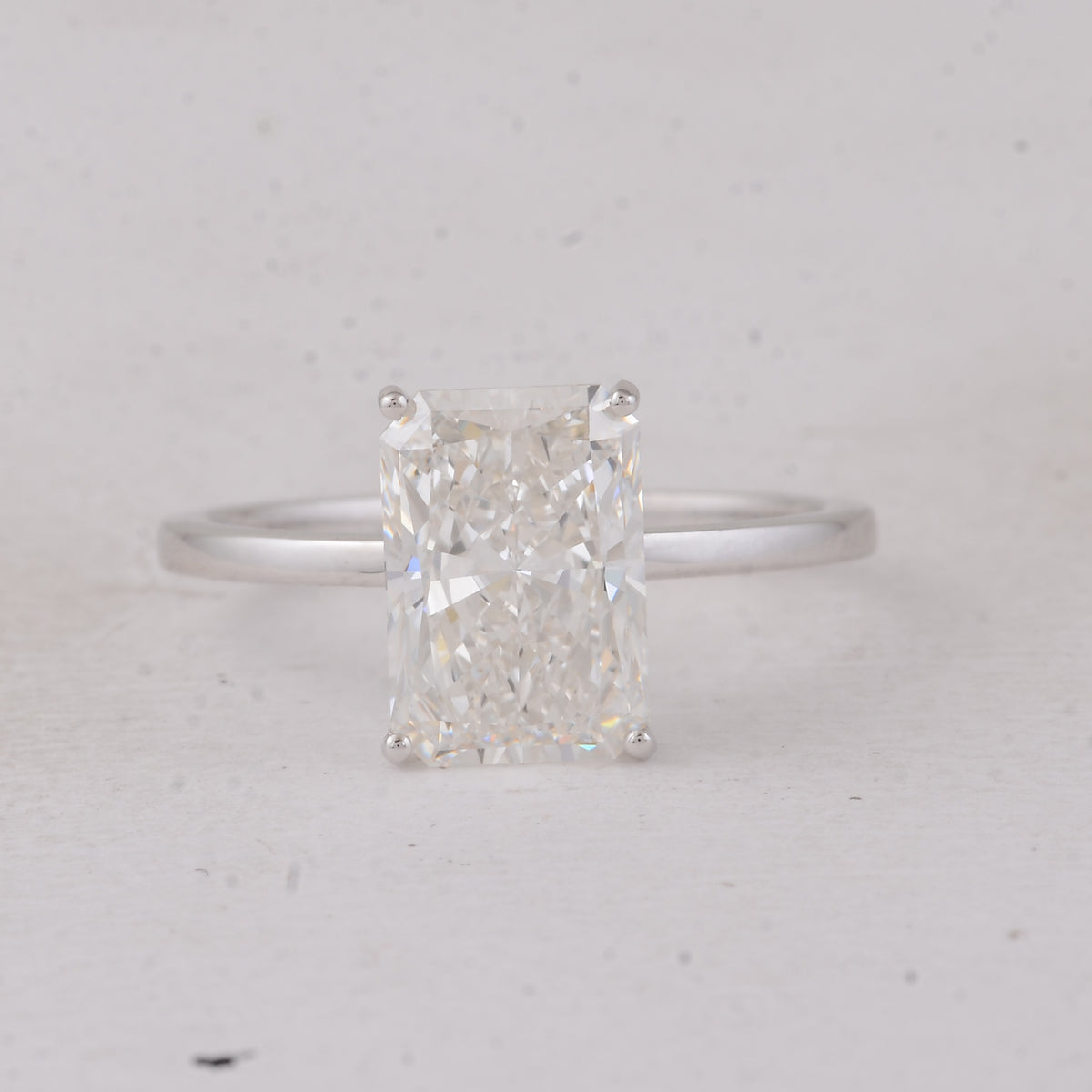 3.01 Carats Lab Grown Diamond 14K Gold Ring