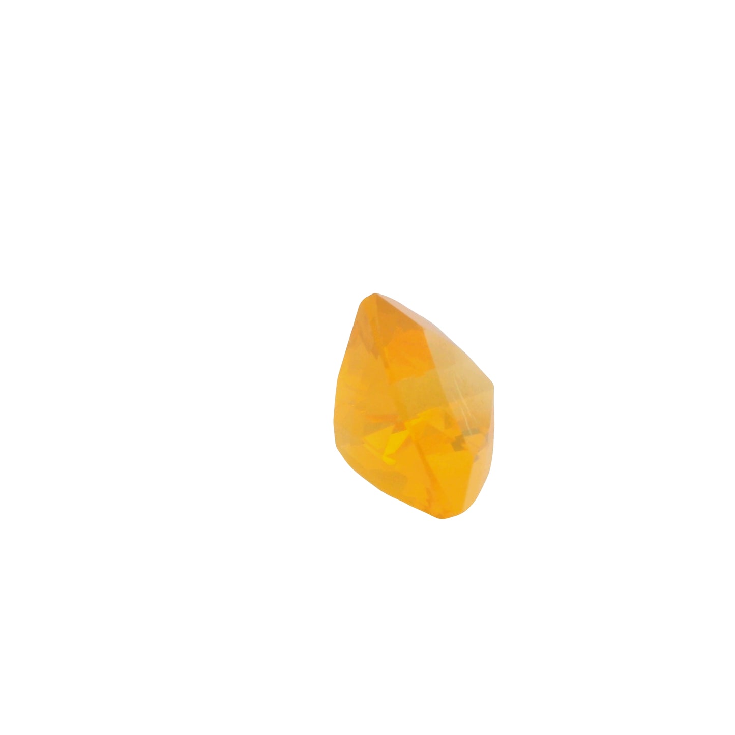 3.93 Fire Opal Trillion Gemstone