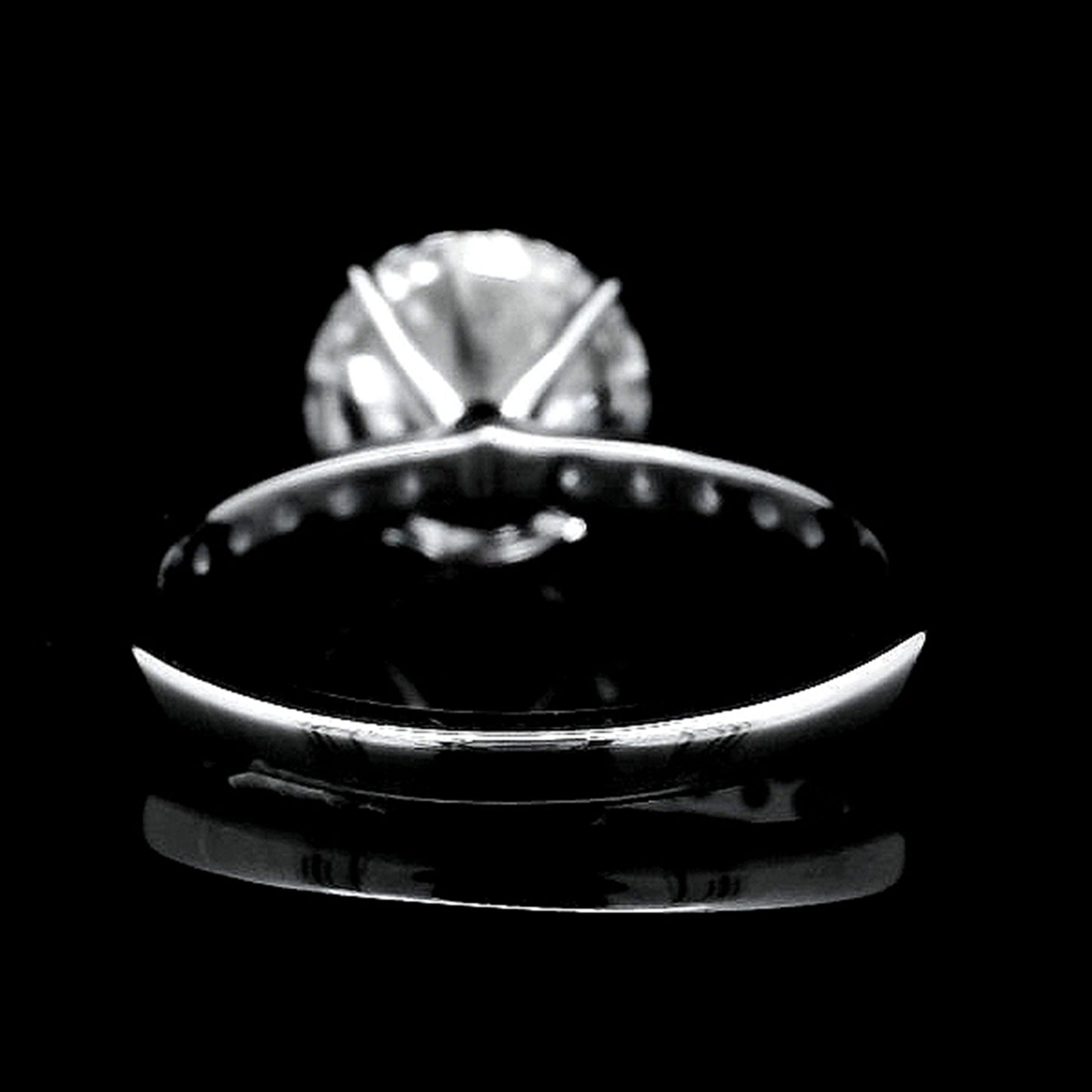 3.23 Carats Lab Grown Diamond 14K Gold Ring