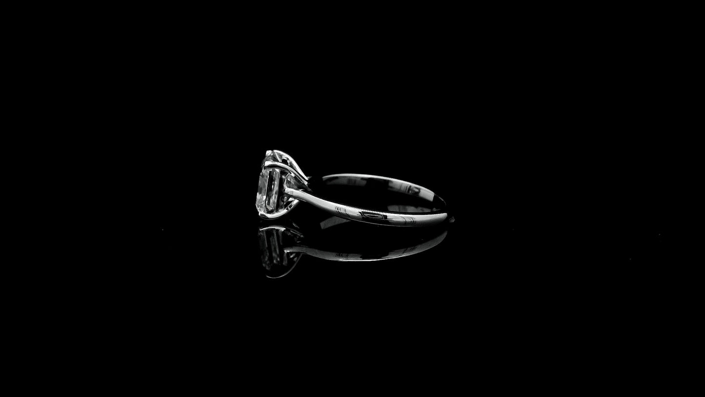 2.48 Carats Lab Grown Diamond 14K Gold Ring