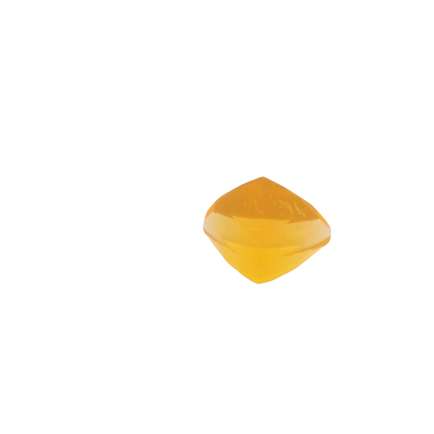 3.93 Fire Opal Trillion Gemstone