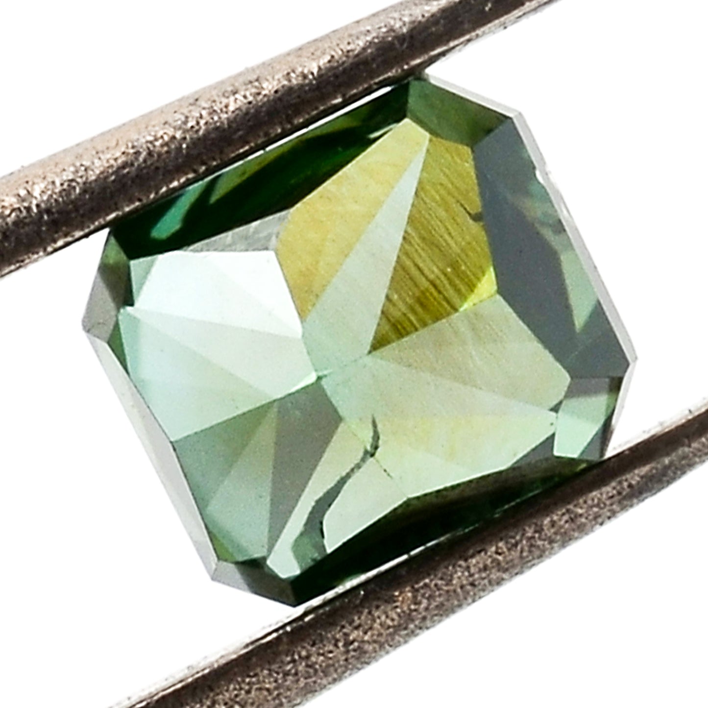 0.38 Green Diamond Octagon Loose Diamond