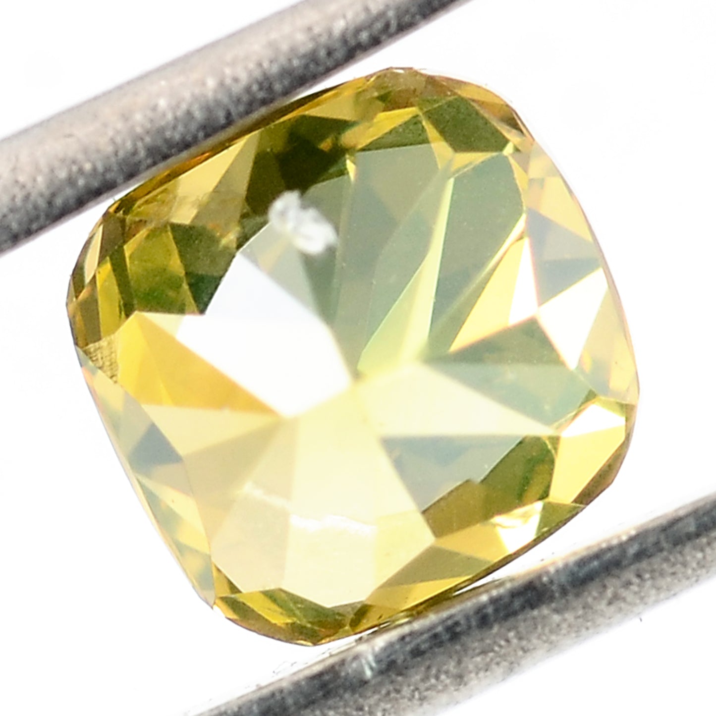 0.28 Carat Yellow Diamond Cushion Loose Gemstone