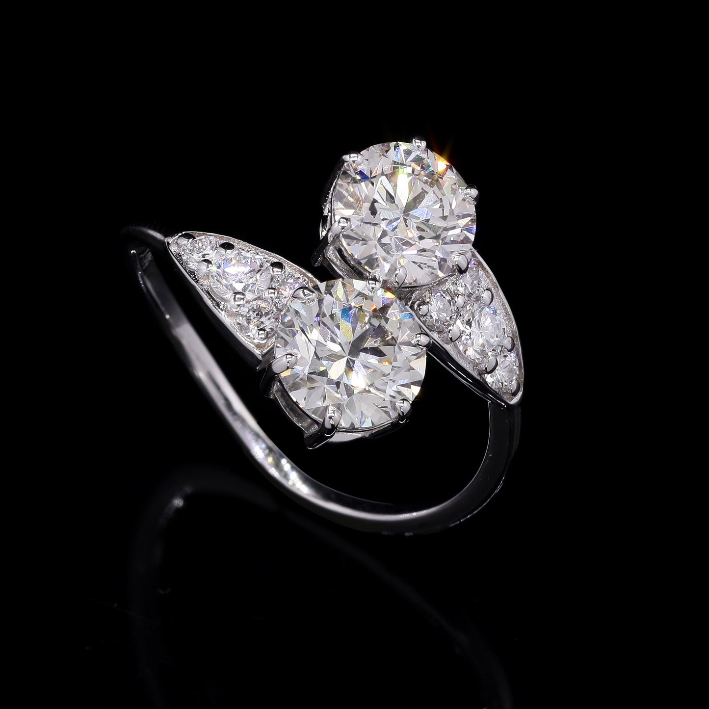 2.22 Carats Lab Grown Diamond 14K Gold Ring