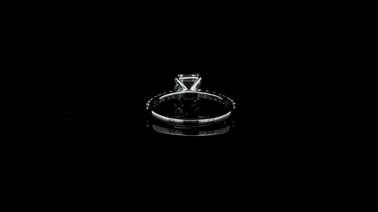 2.60 Carats Lab Grown Diamond 14K Gold Ring