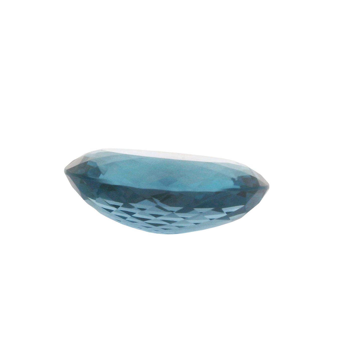 61.65 London Blue Topaz Oval Gemstone