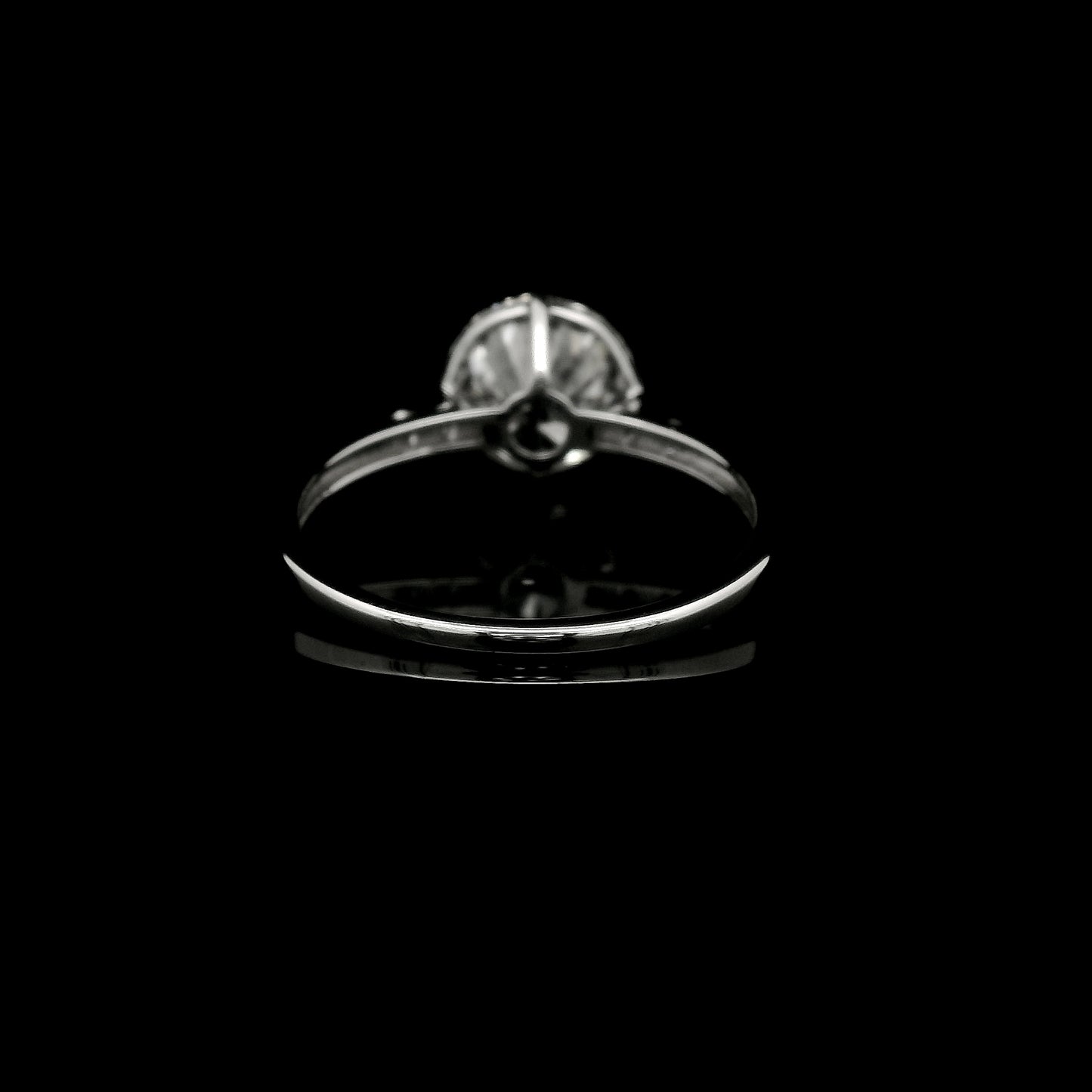 2.42 Carats Lab Grown Diamond 14K Gold Ring