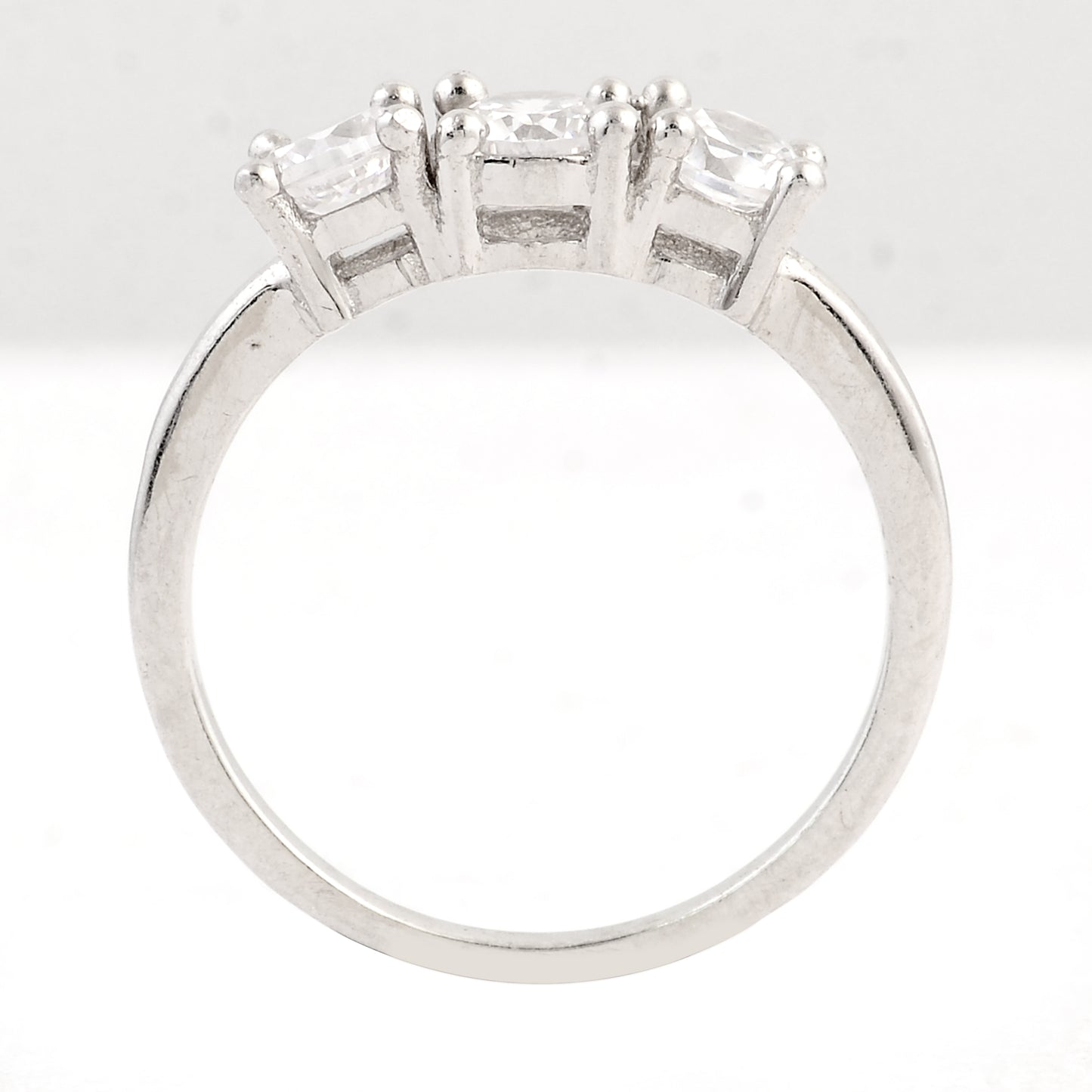 0.99 Ct Cubic Zirconia 925 Sterling Silver Ring