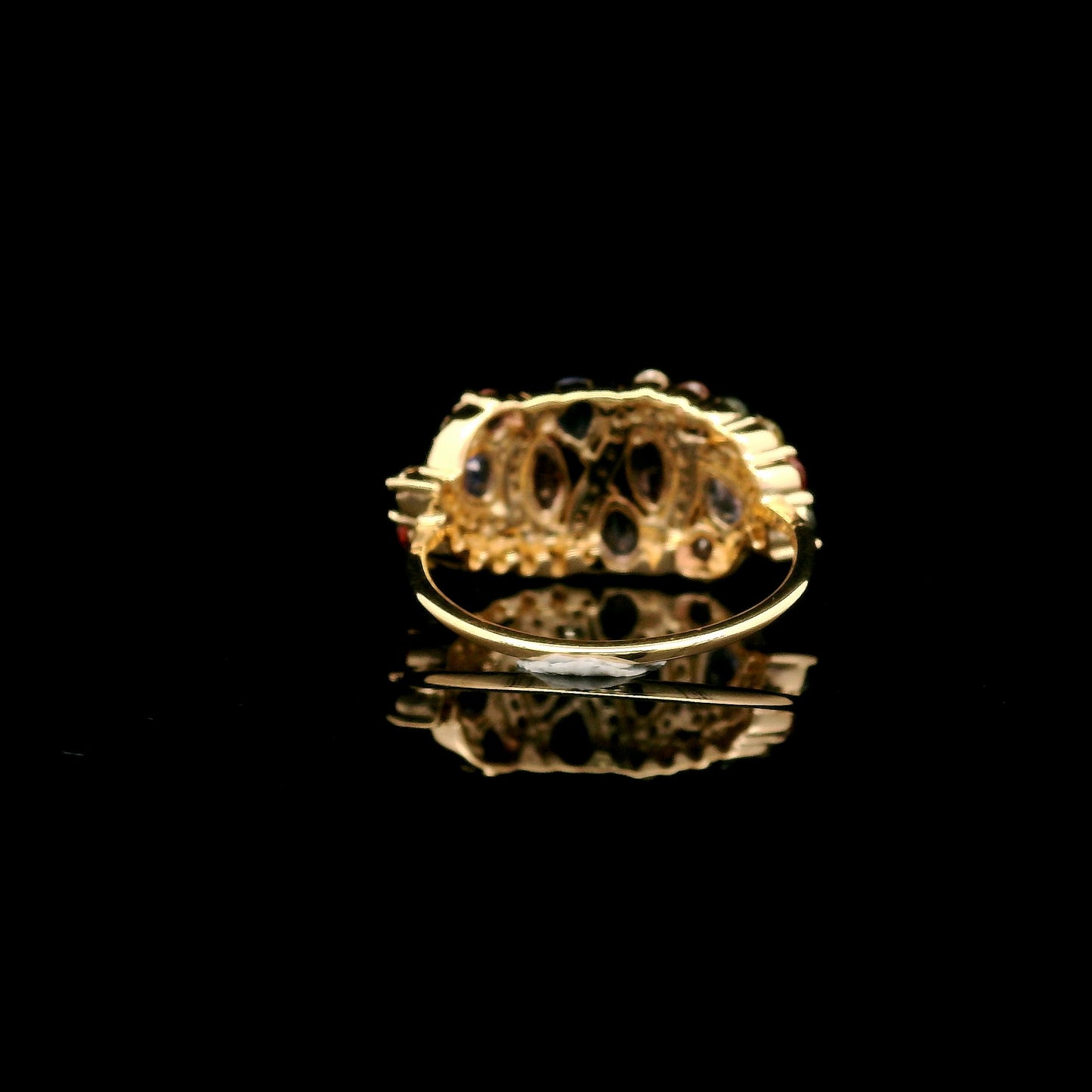 1.65 Ct Marquise Tourmaline 14K Gold Ring