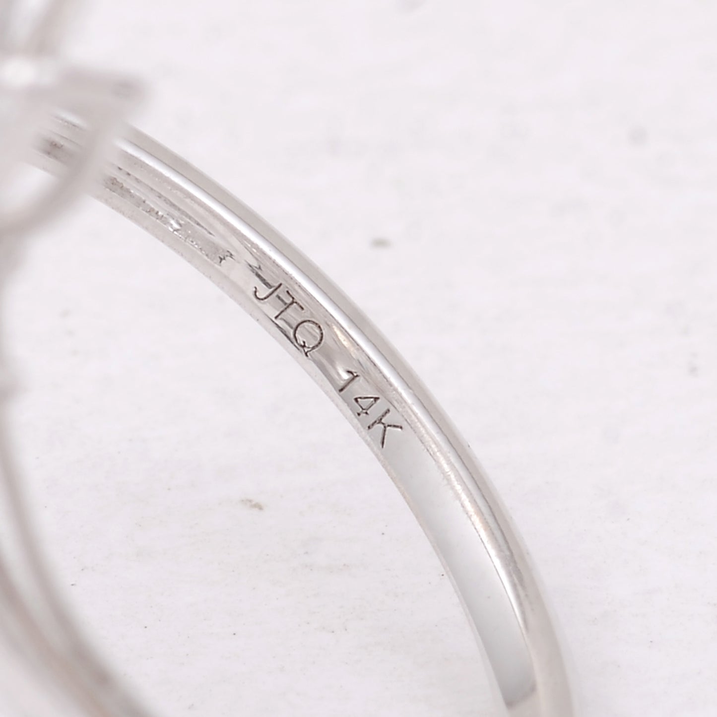 2.93 Carats Lab Grown Diamond 14K Gold Ring