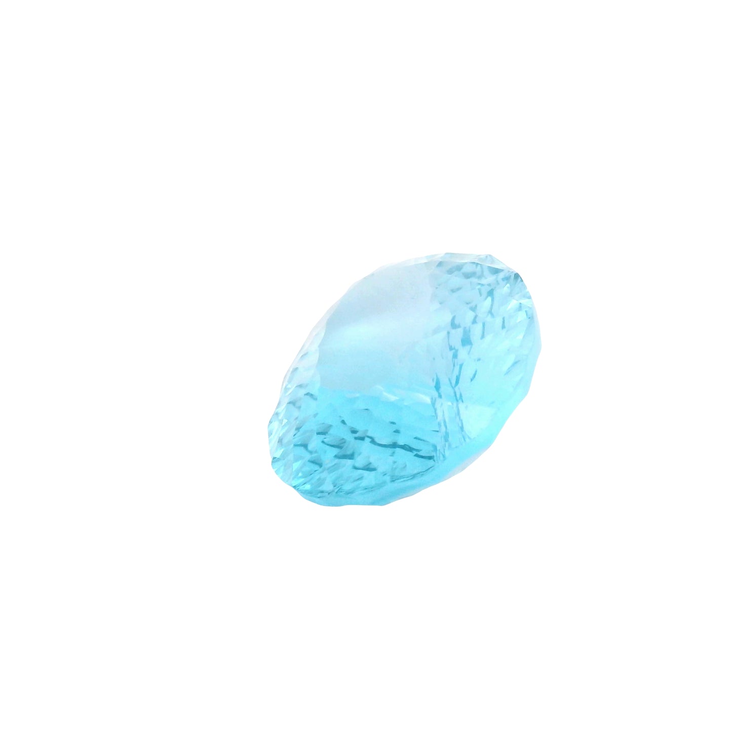 40.8 Blue Topaz Oval Gemstone