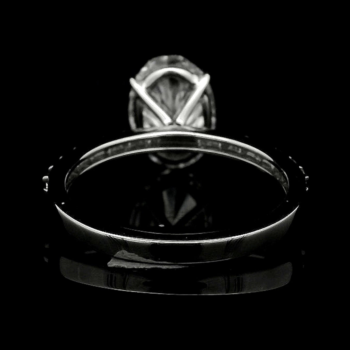 2.84 Carats Lab Grown Diamond 14K Gold Ring