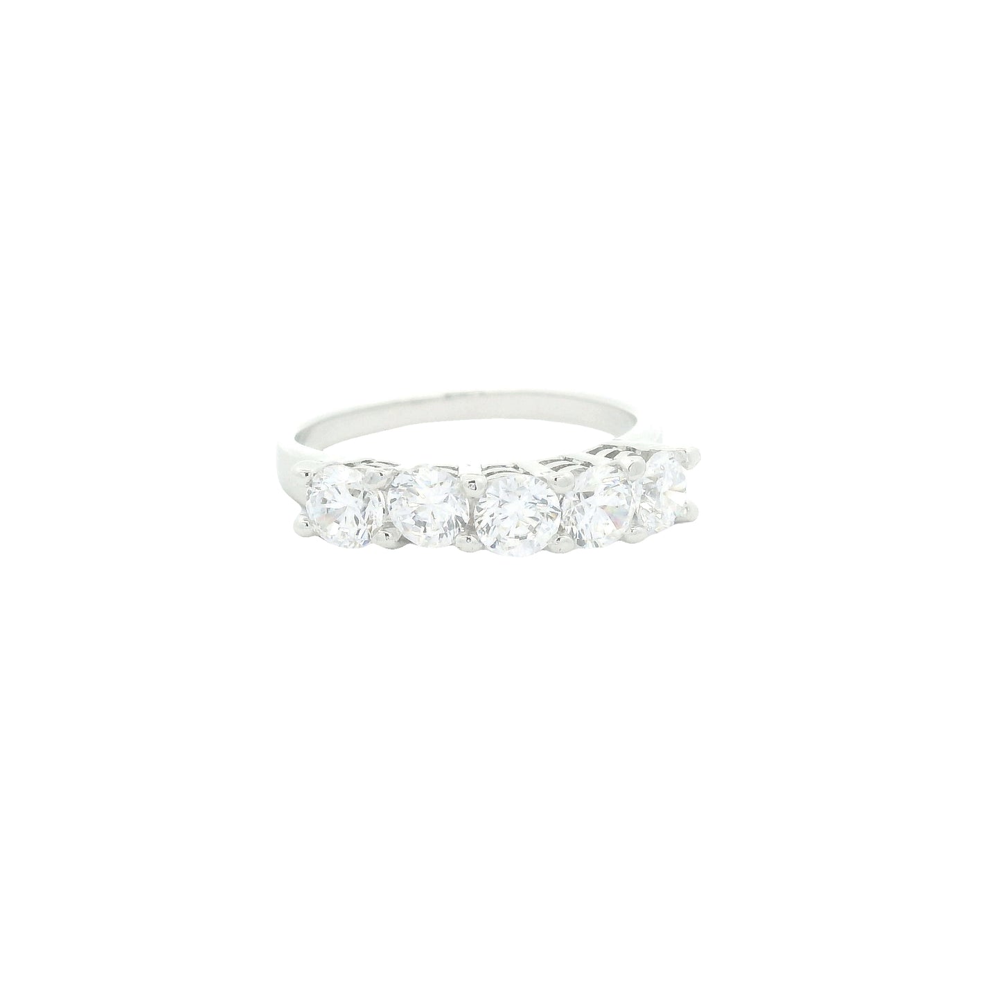 3.54 Ct Cubic Zirconia 925 Sterling Silver Ring