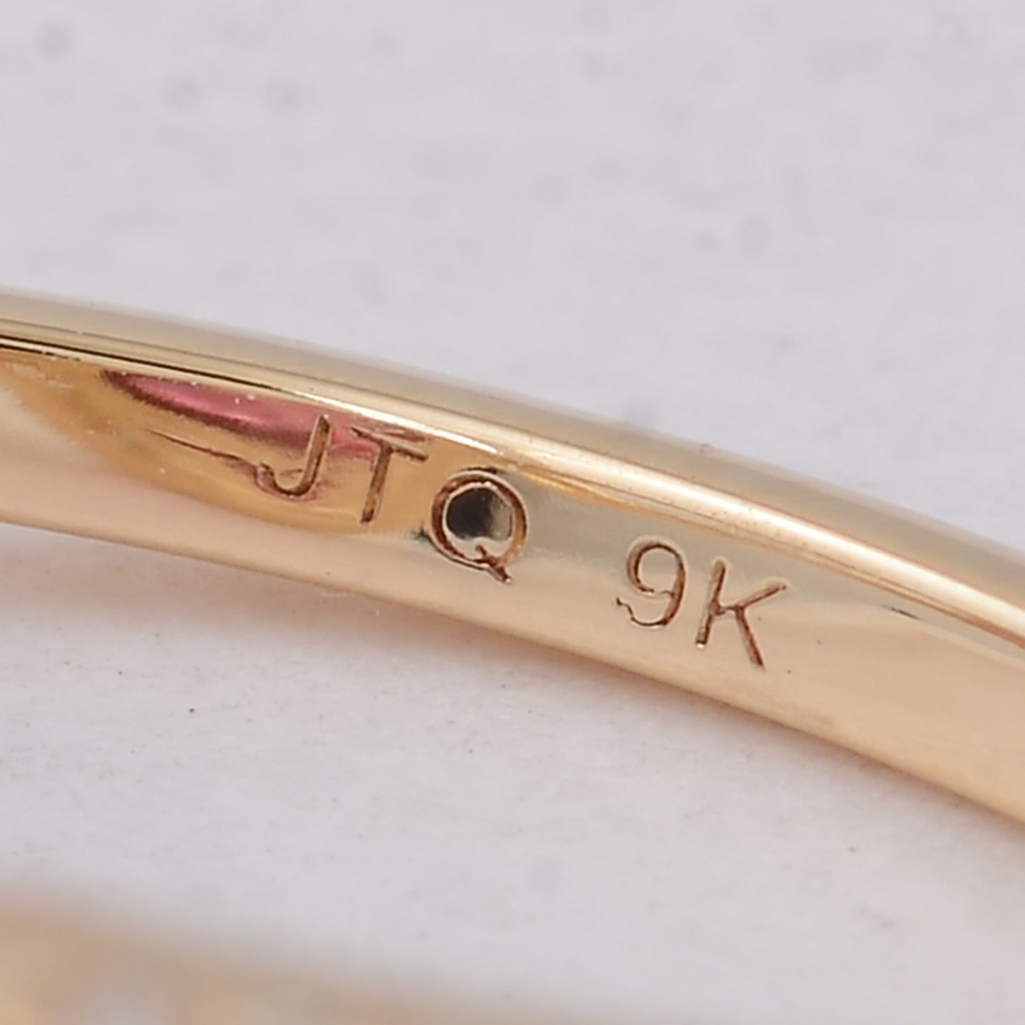 3.93 Ct Cushion Tourmaline 9K Gold Ring