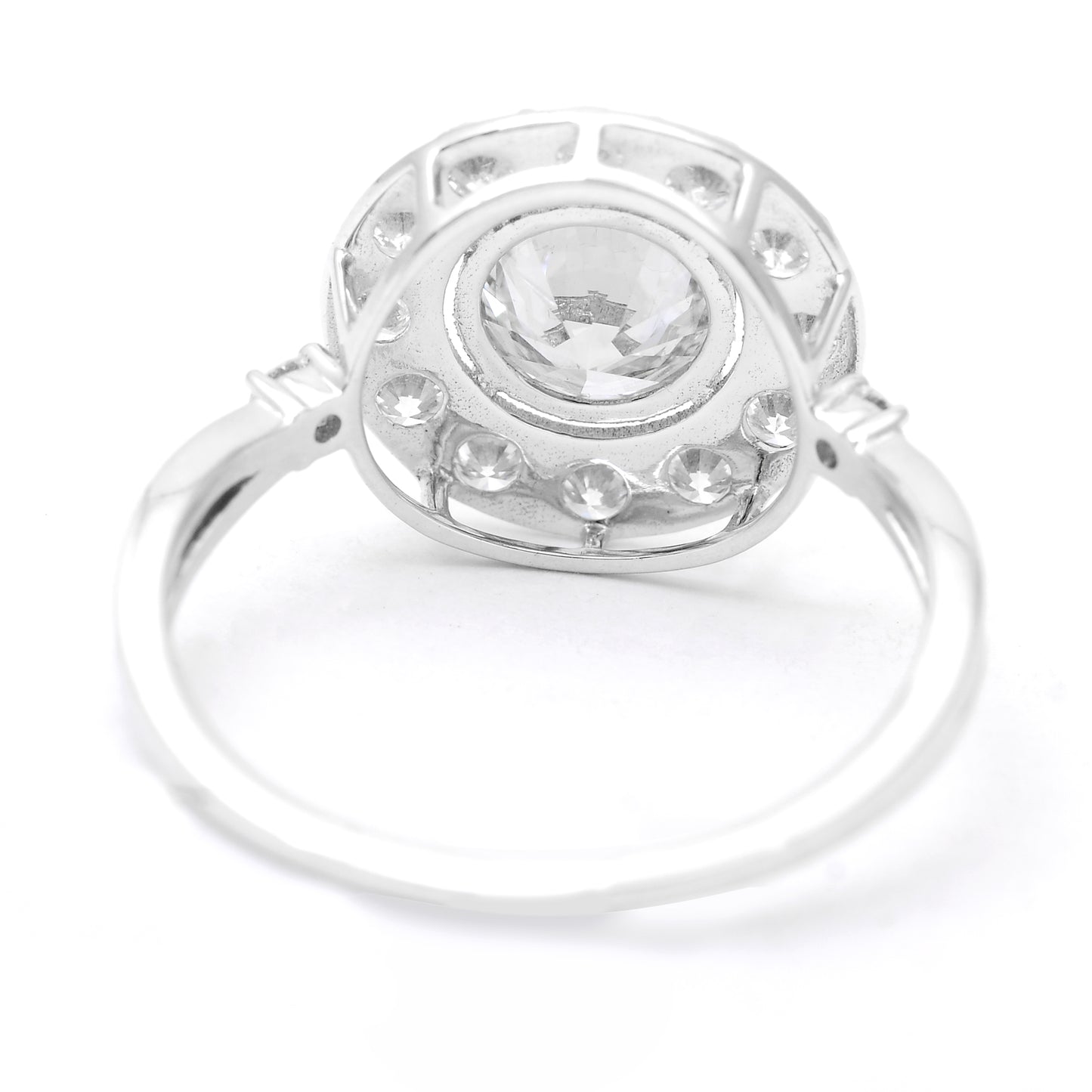 2.11 Carats Lab Grown Diamond 14K Gold Ring