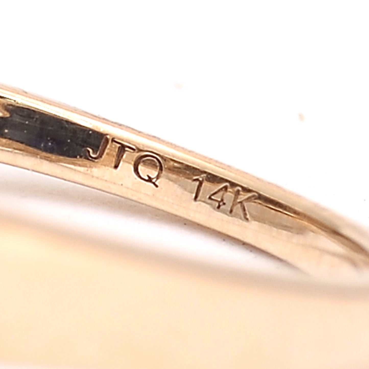 4.79 Ct Oval Mixed Cut Natural Sapphire 14K Gold Ring