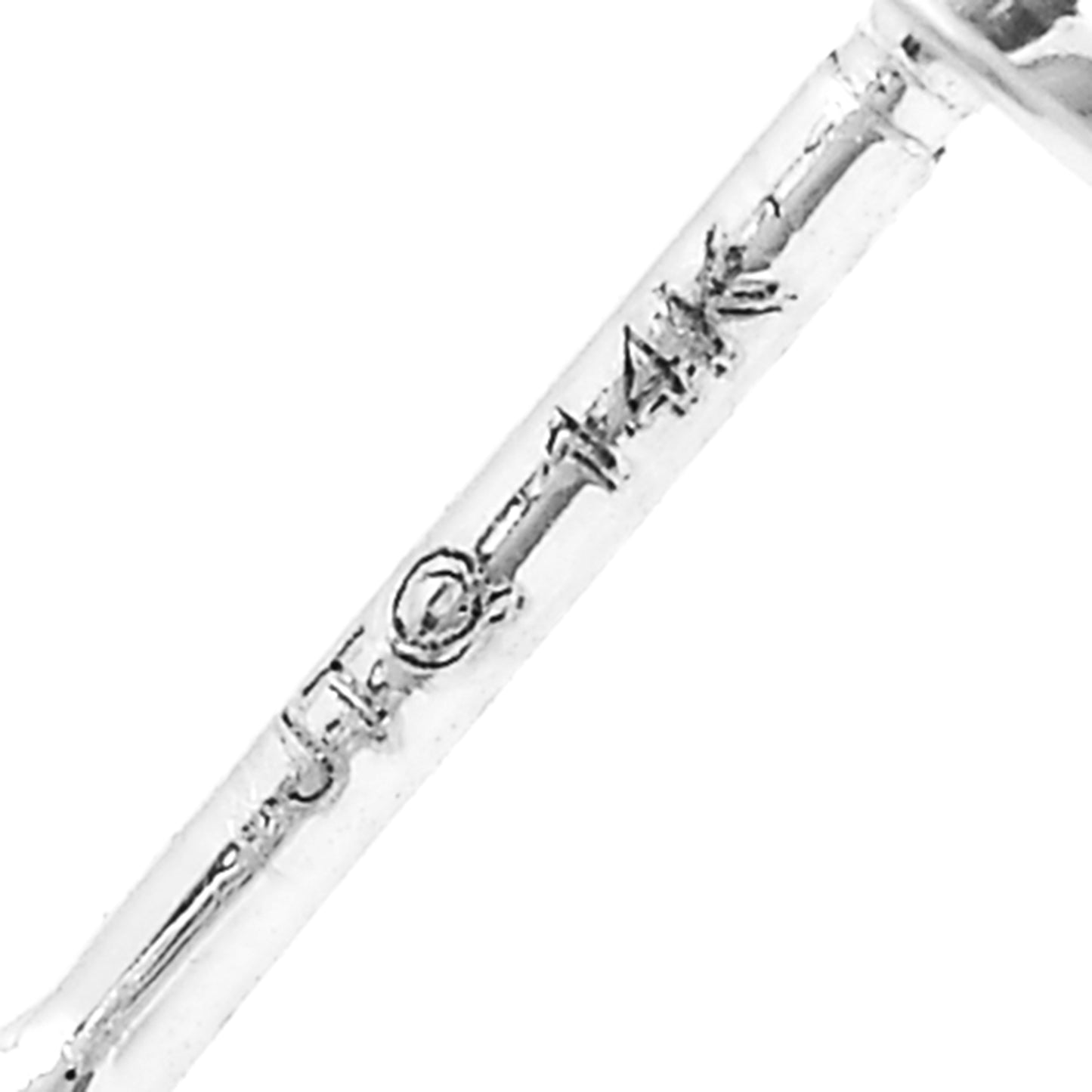 4.48 Carats Lab Grown Diamond 14K Gold Earrings