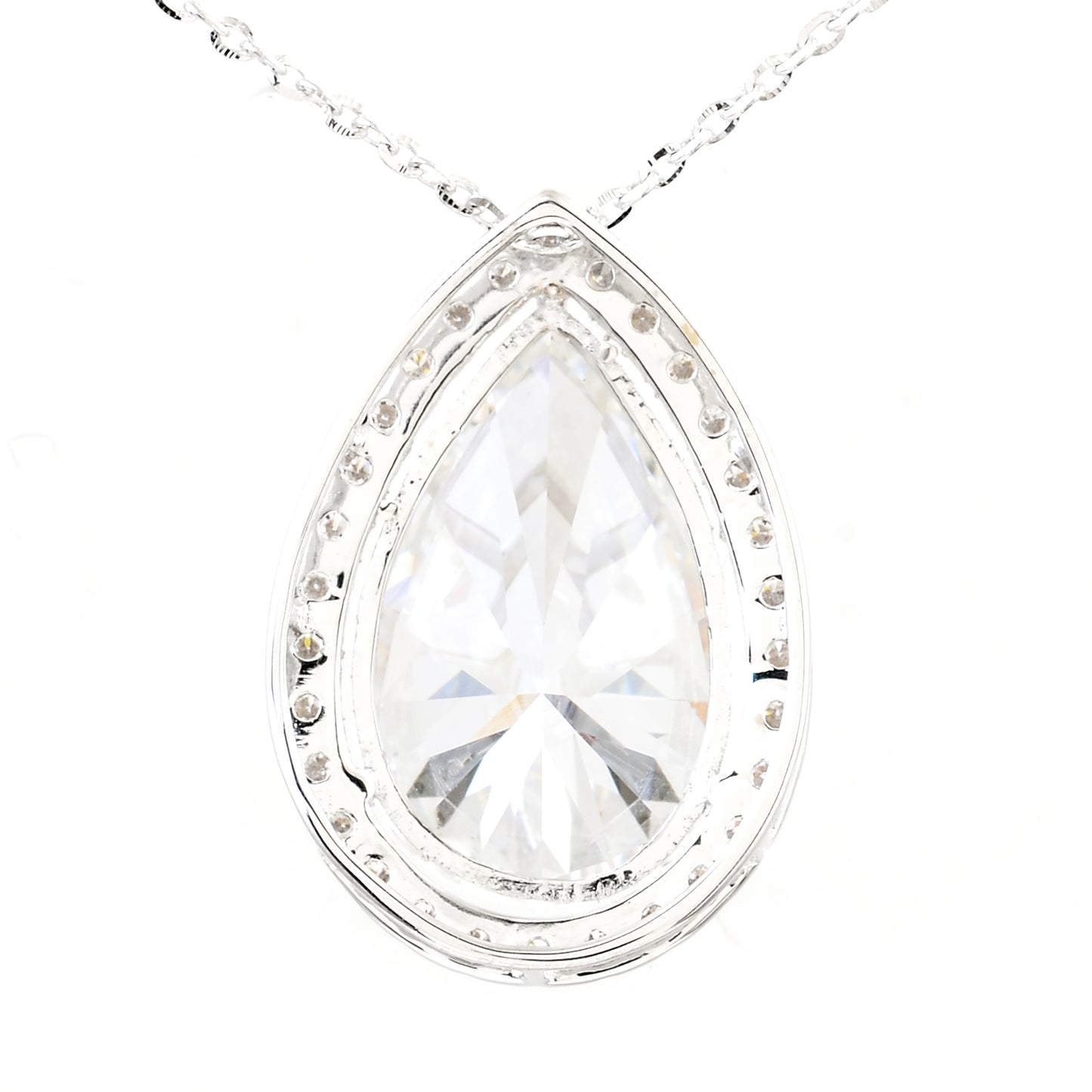 4.75 Carats Lab Grown Diamond 14K Gold Pendant