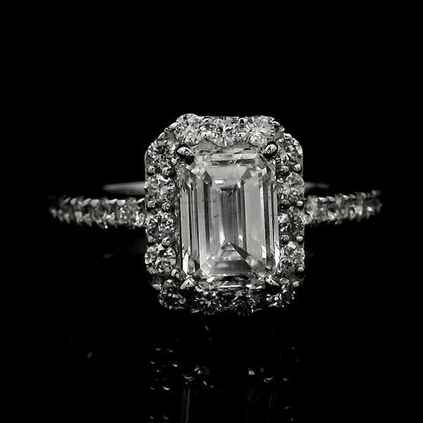 1.92 Carats Lab Grown Diamond 14K Gold Ring