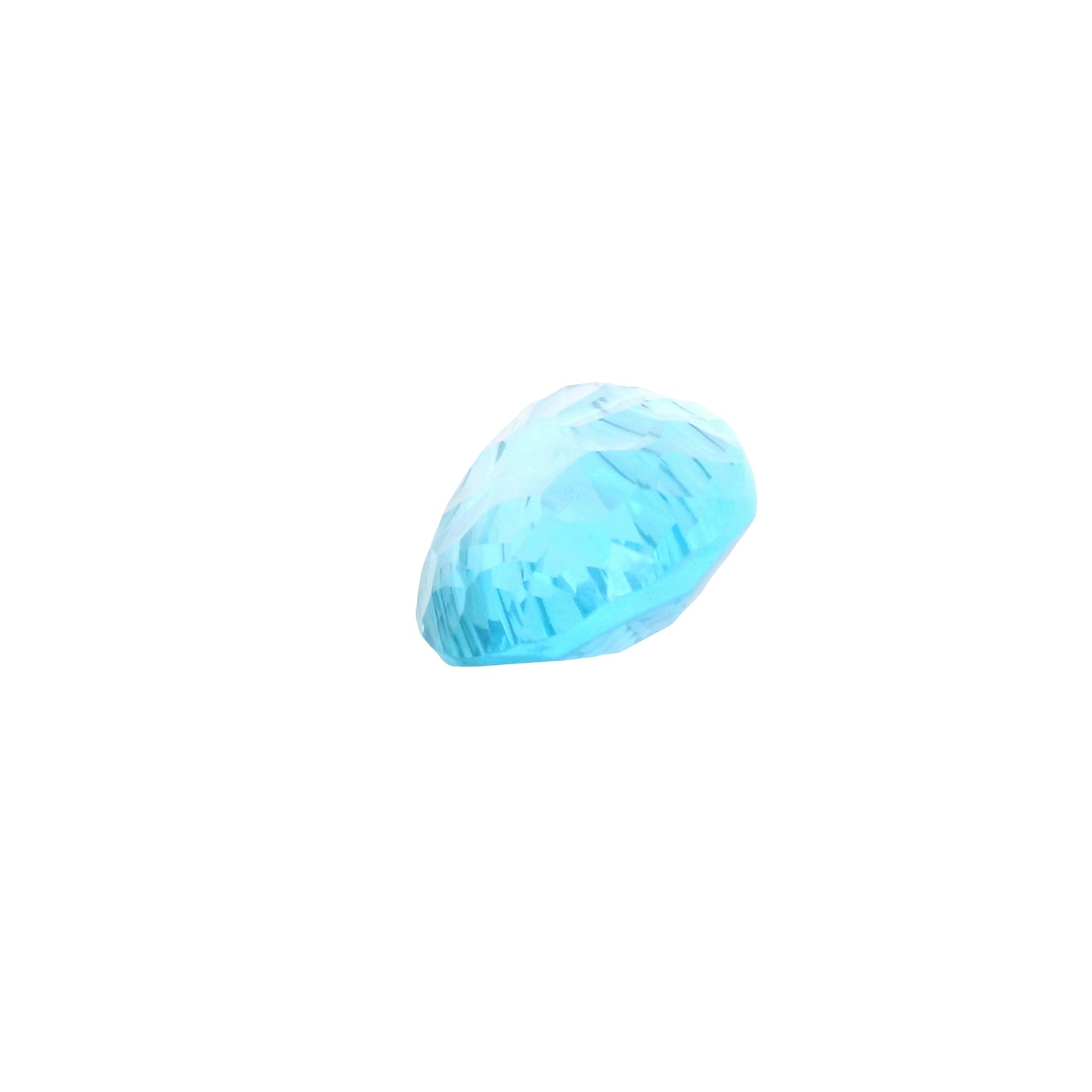 31.26 Blue Topaz Pear Gemstone