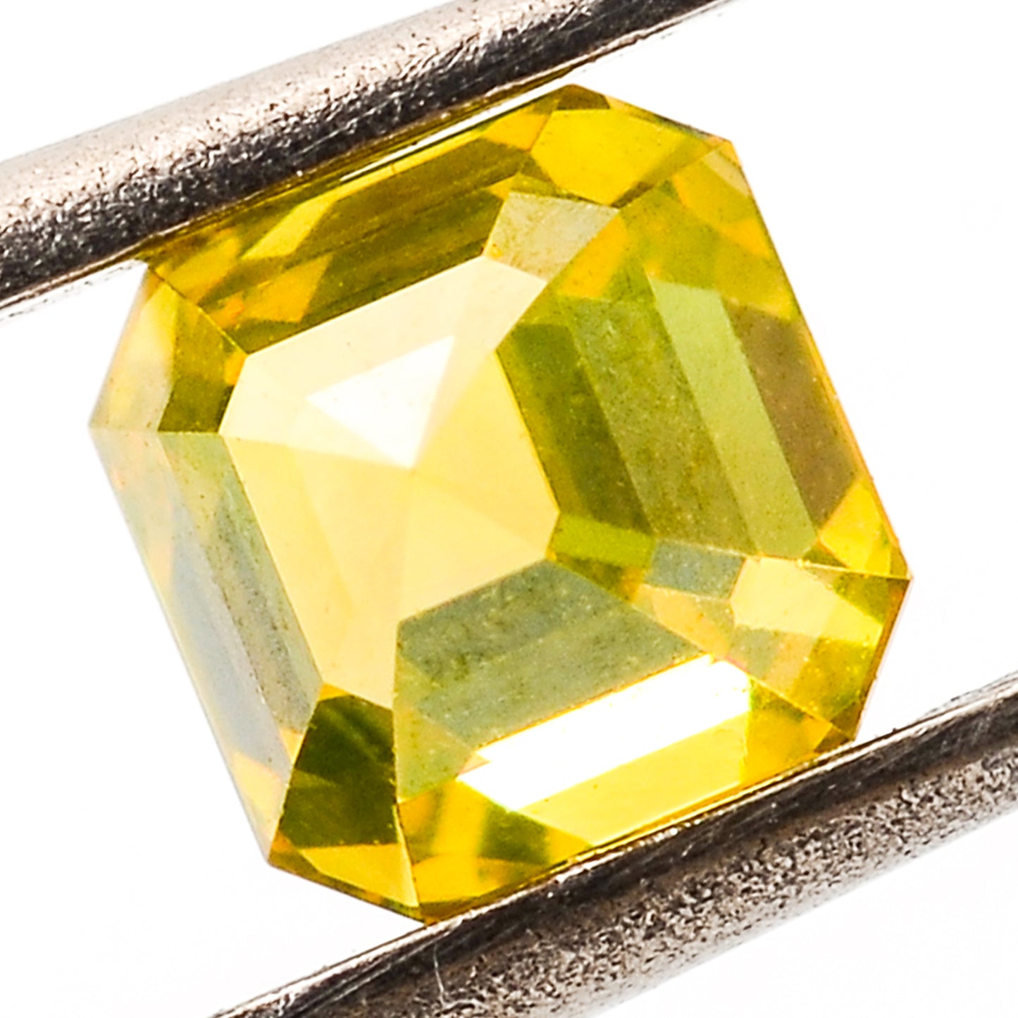 0.49 Yellow Diamond Octagon Loose Diamond