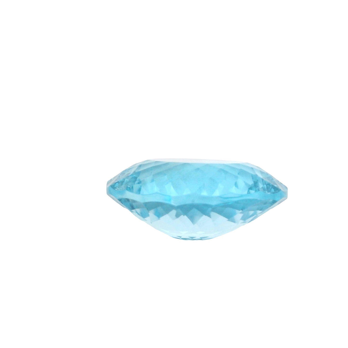 40.8 Blue Topaz Oval Gemstone
