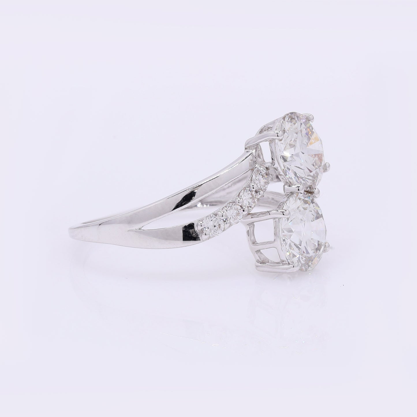 2.38 Carats Lab Grown Diamond 14K Gold Ring