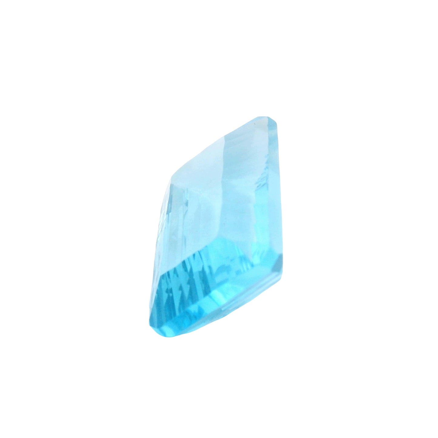 34.9 Blue Topaz Octagon Gemstone