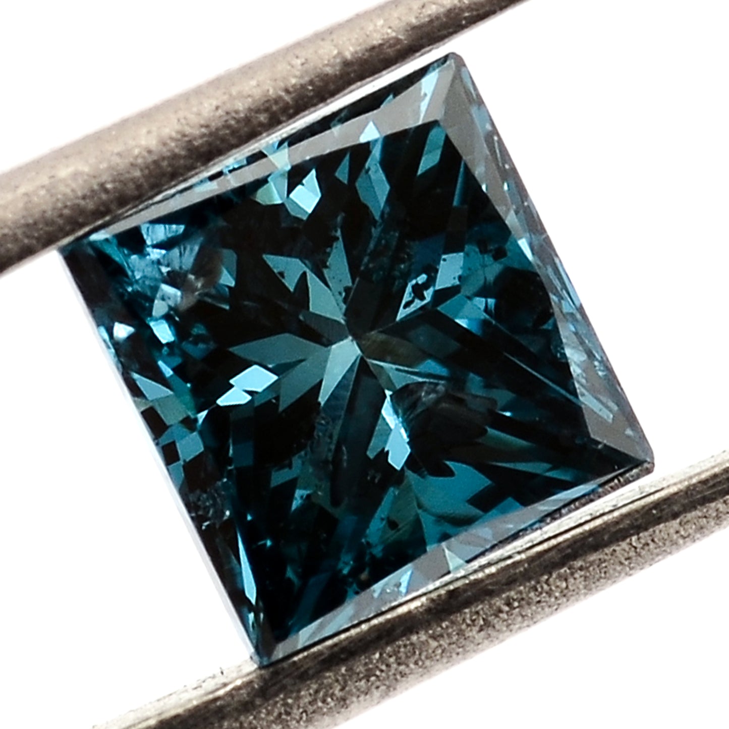 0.29 Blue Diamond Sqaure Loose Gemstone