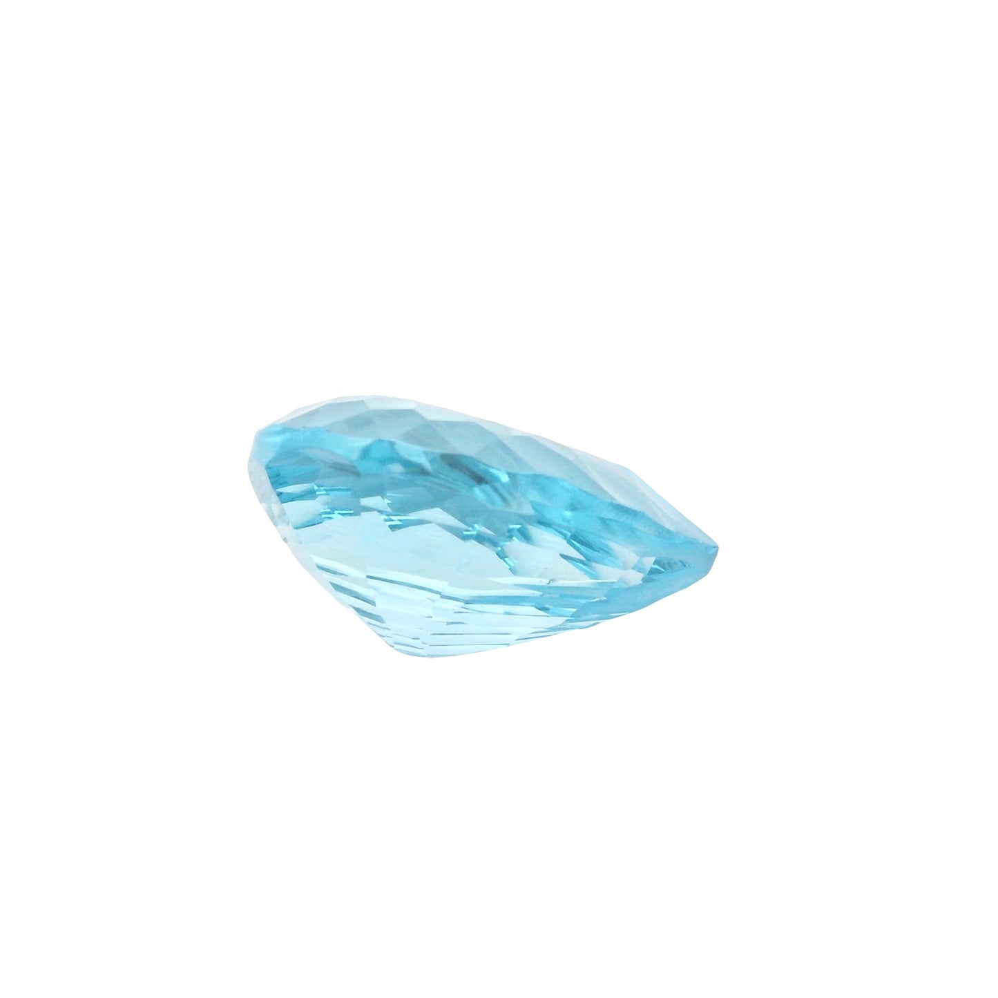 31.96 Blue Topaz Pear Gemstone
