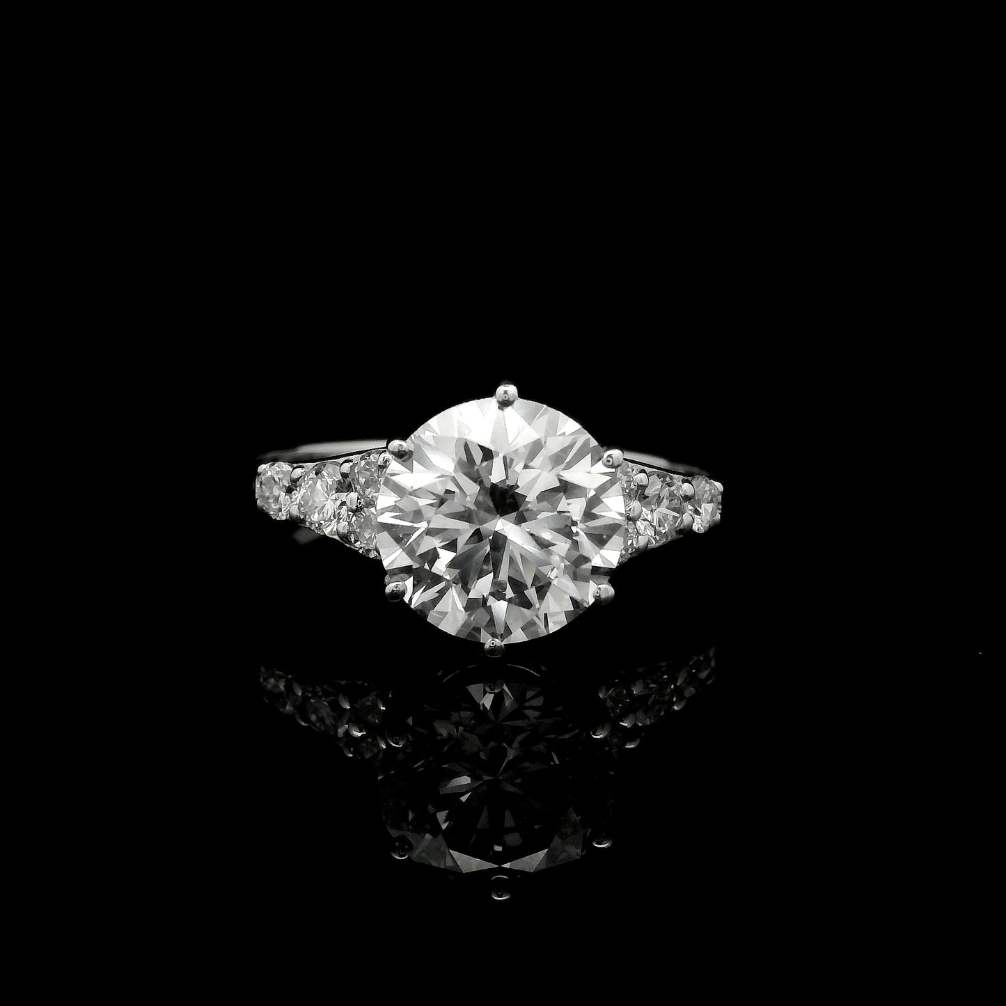 2.38 Carats Lab Grown Diamond 14K Gold Ring