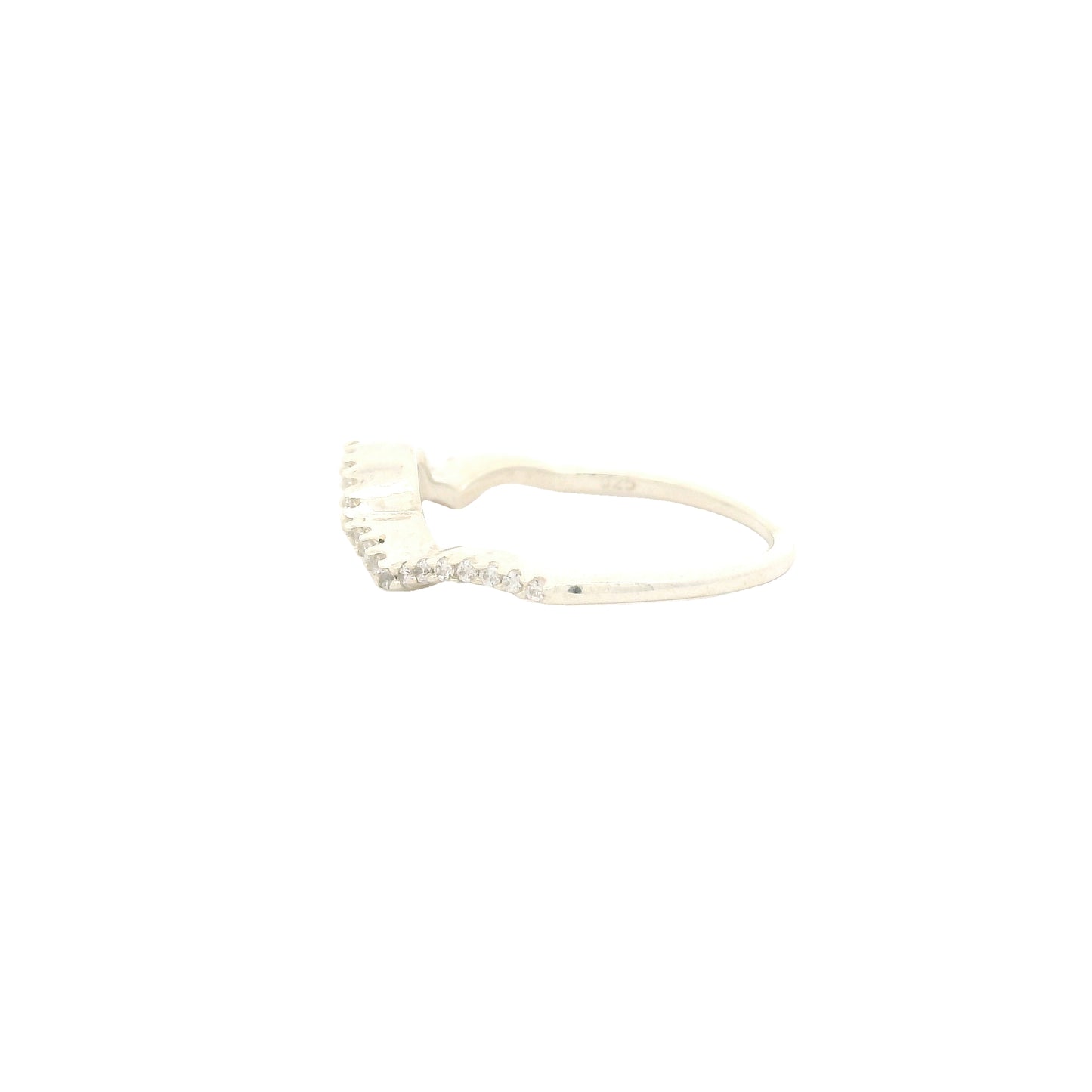 0.89 Ct Cubic Zirconia 925 Sterling Silver Ring