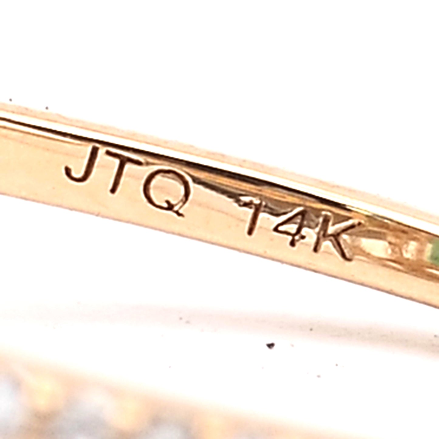 1.35 Ct Pear Mixed Cut Natural Tourmaline 14K Gold Ring