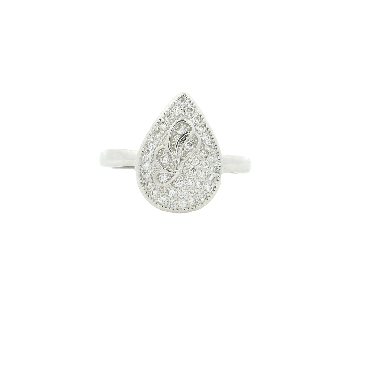 1.39 Ct Cubic Zirconia 925 Sterling Silver Ring