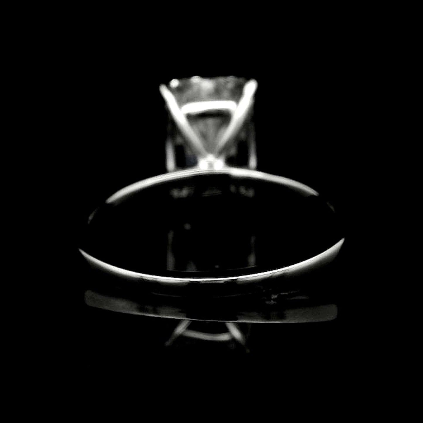 3.43 Carats Lab Grown Diamond 950 Platinum Ring