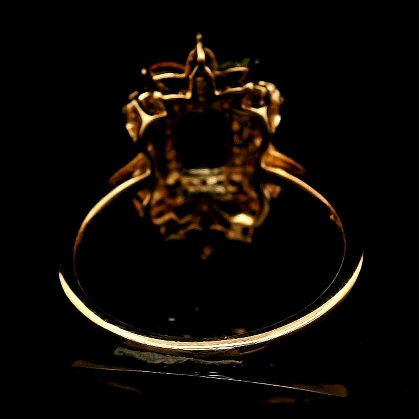 1.32 Ct Octagon Tourmaline 14K Gold Ring