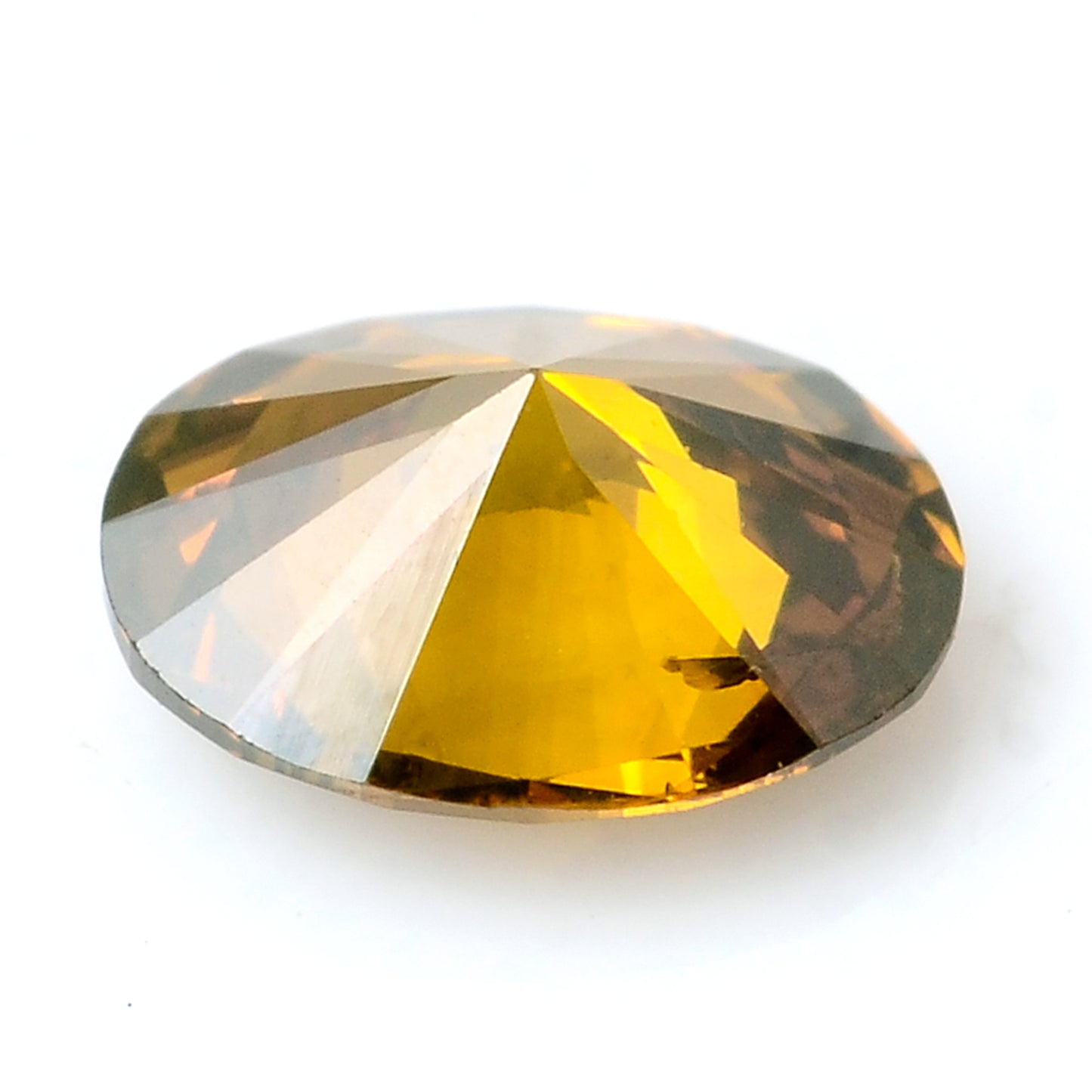 0.31 Carat Red Diamond Oval Loose Gemstone