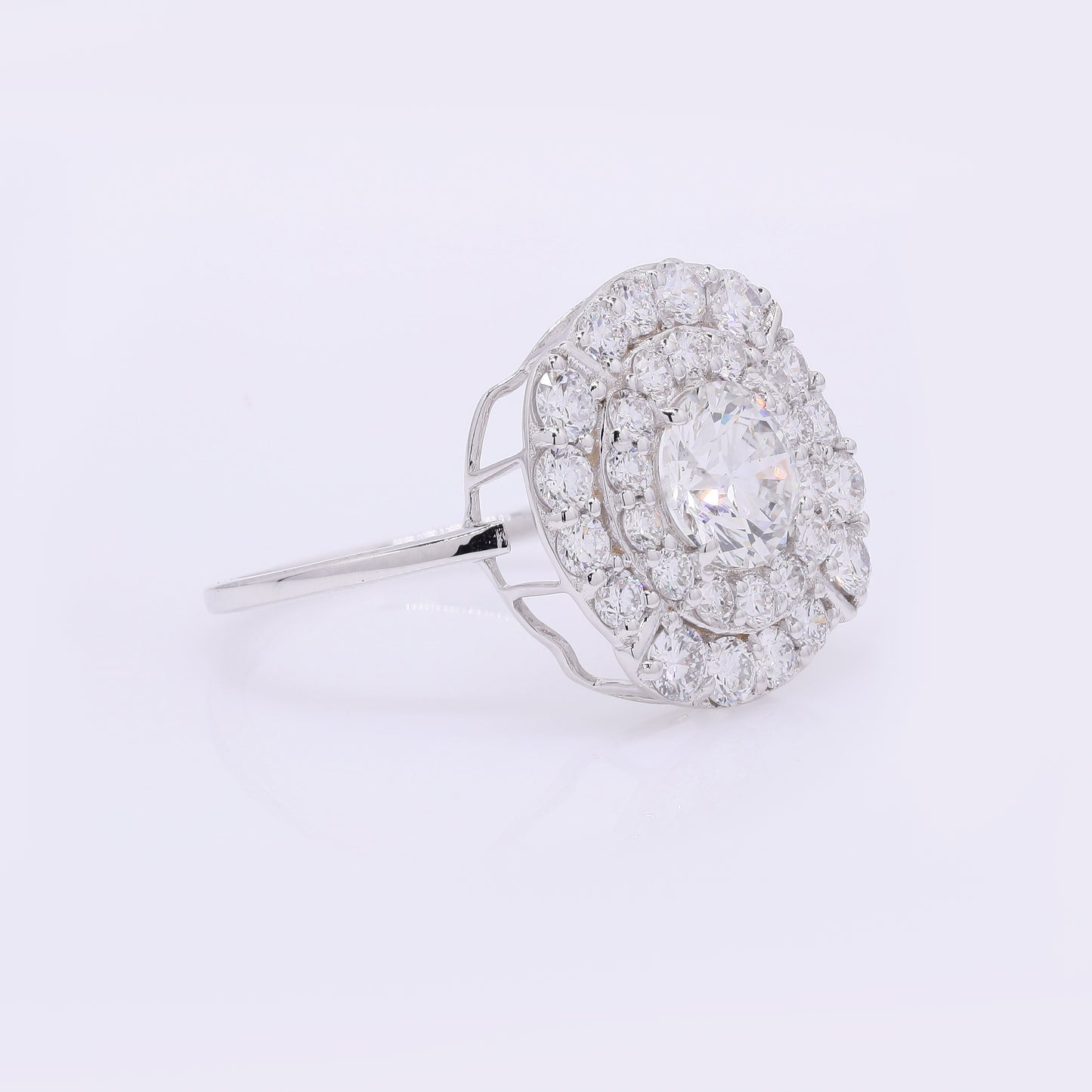 2.40 Carats Lab Grown Diamond 14K Gold Ring