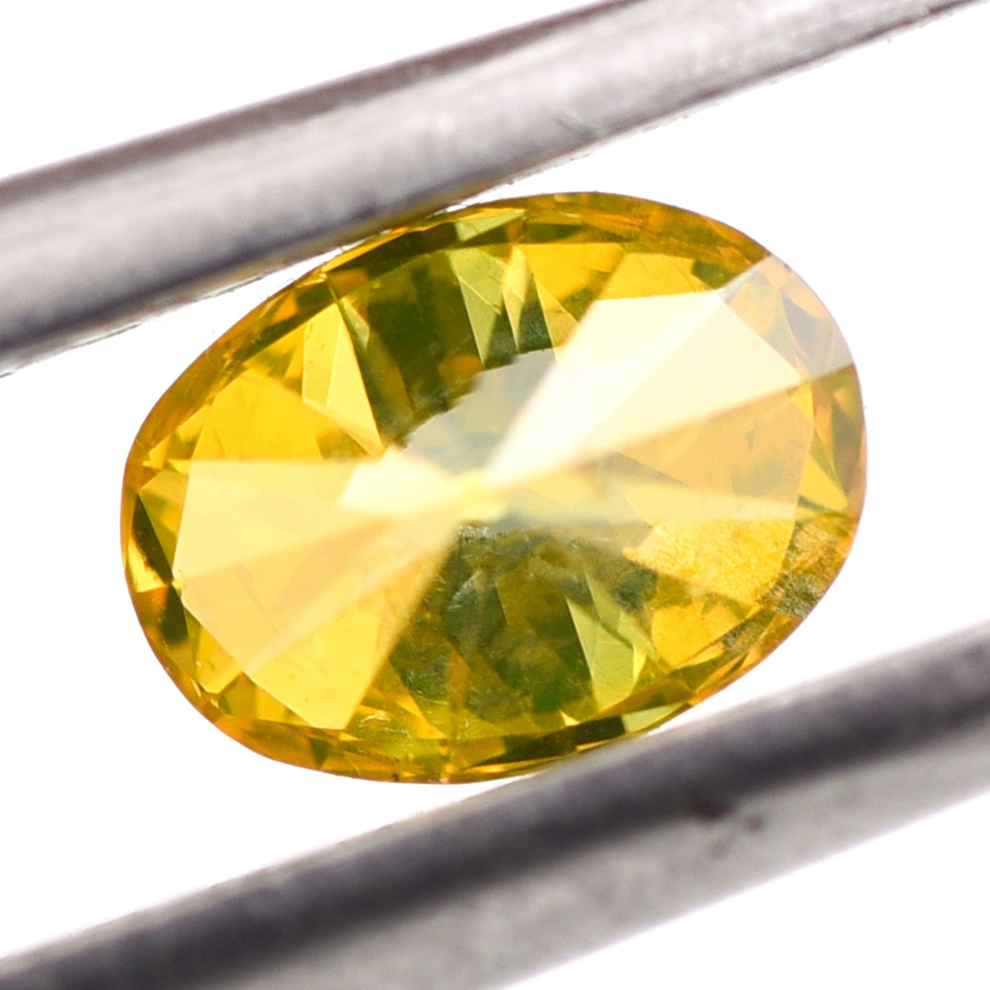 0.25 Yellow Diamond Oval Loose Diamond