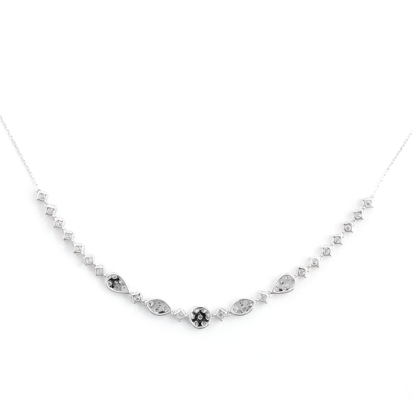 2.12 Carats Lab Grown Diamond 14K Gold Necklace