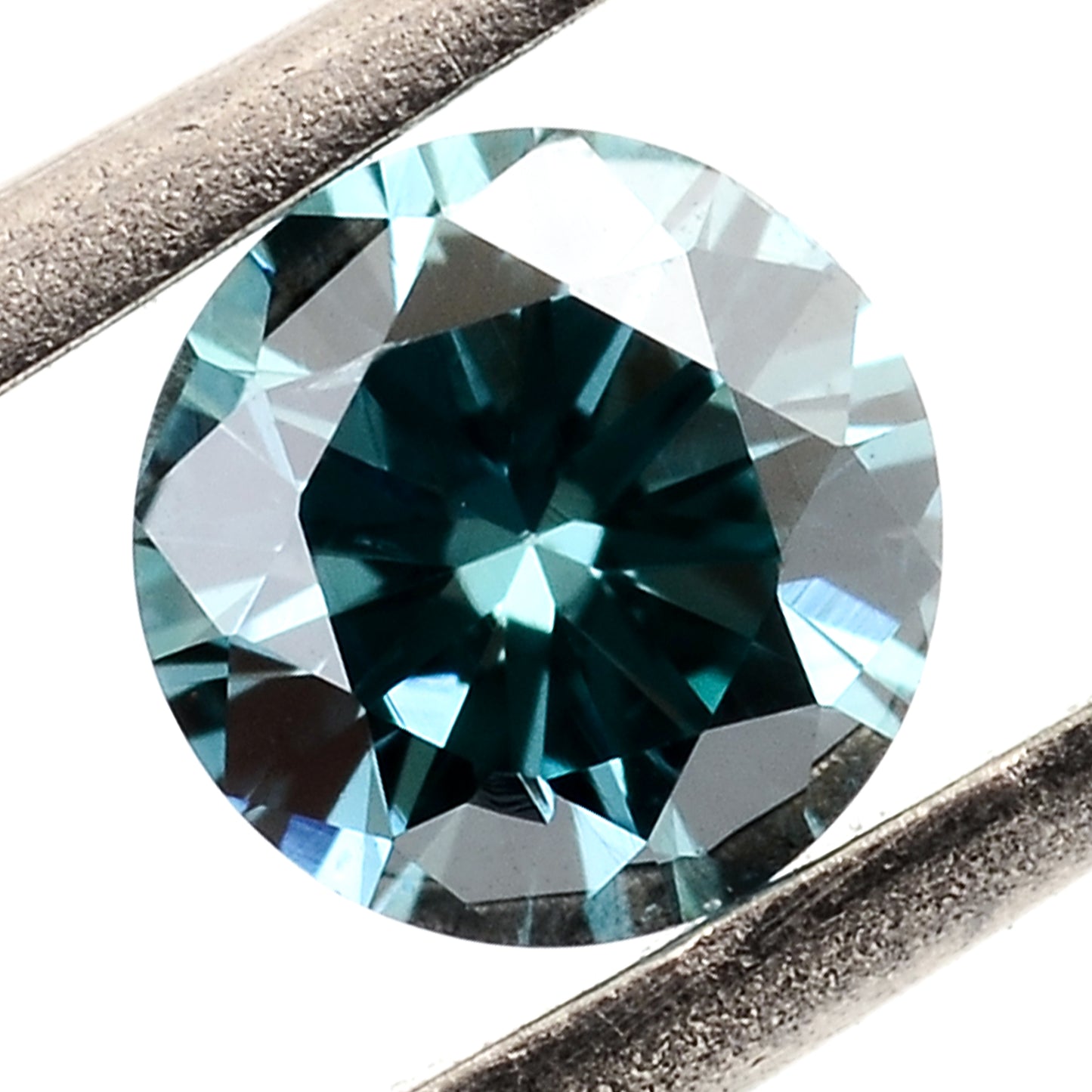 0.55 Blue Diamond Round Loose Gemstone