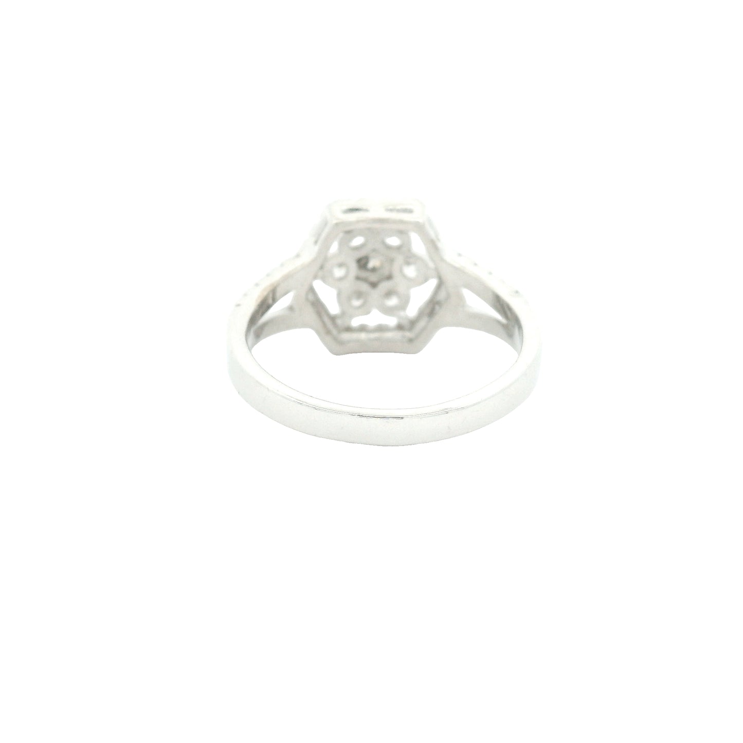 4.92 Ct Cubic Zirconia 925 Sterling Silver Ring