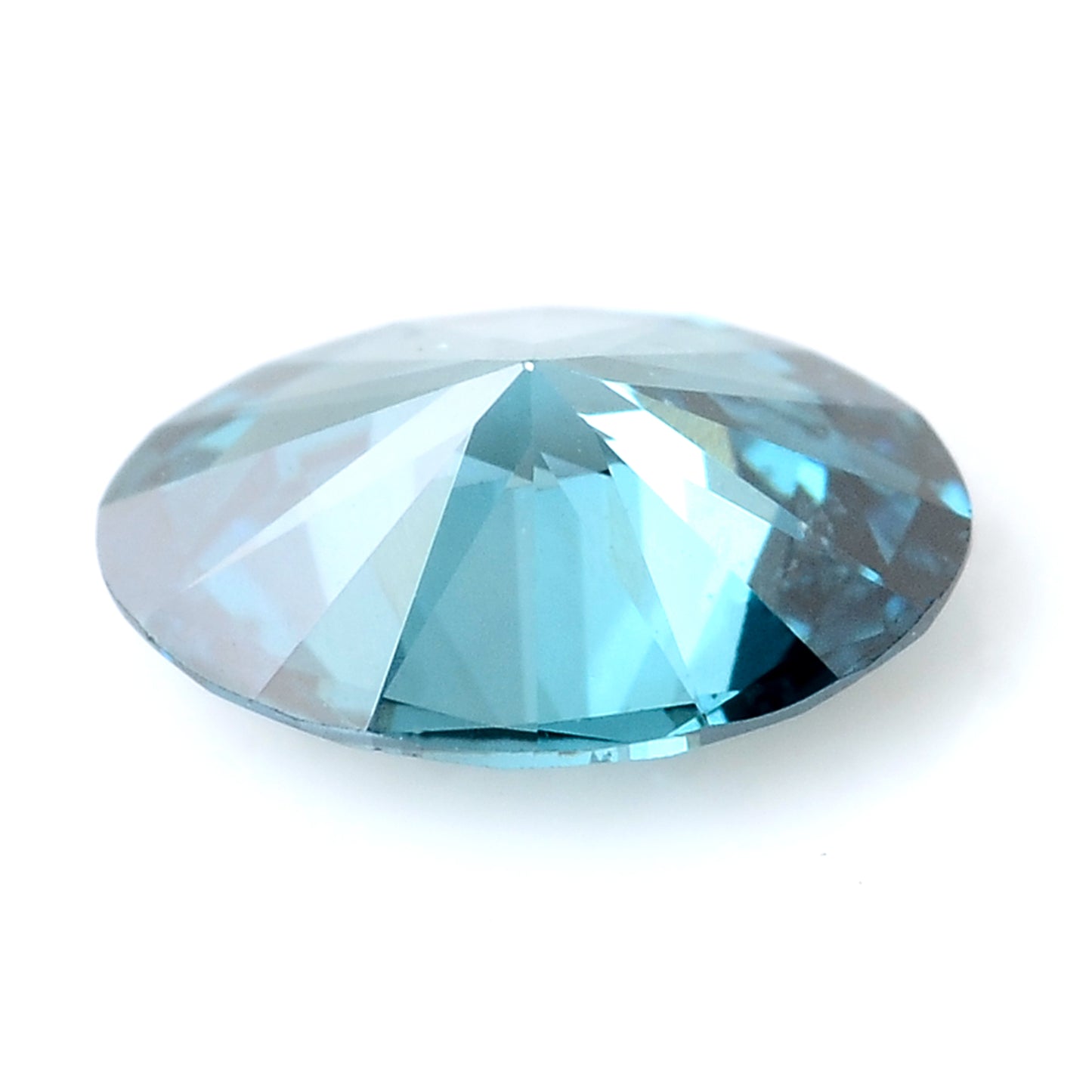 0.31 Carat Blue Diamond Oval Loose Gemstone
