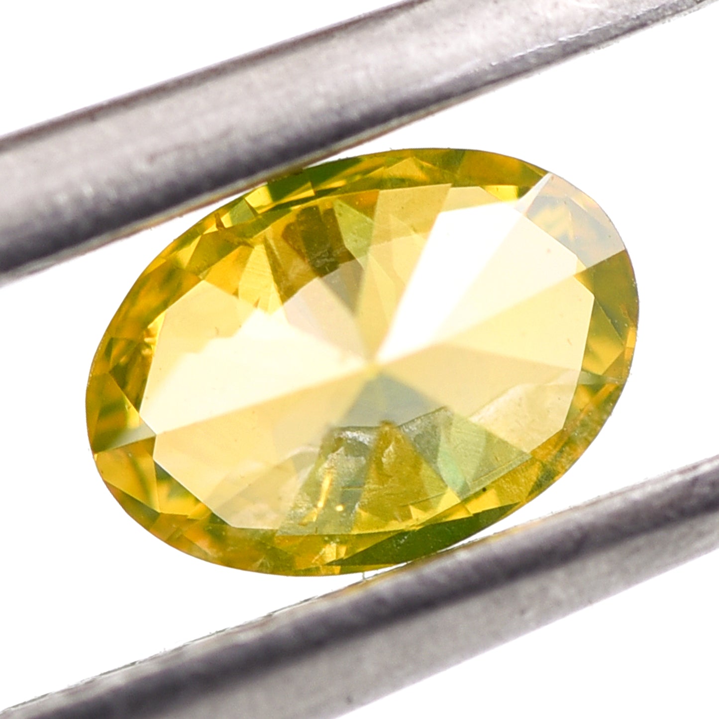 0.28 Yellow Diamond Oval Loose Diamond