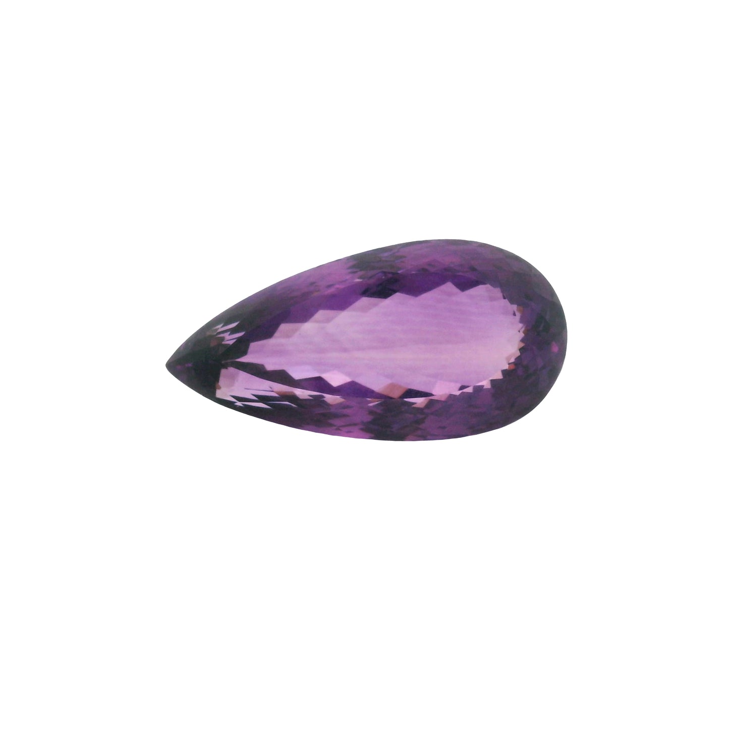 60.61 Amethyst Pear Gemstone
