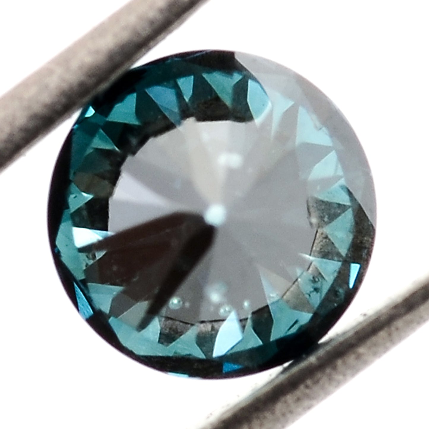 0.54 Blue Diamond Round Loose Gemstone